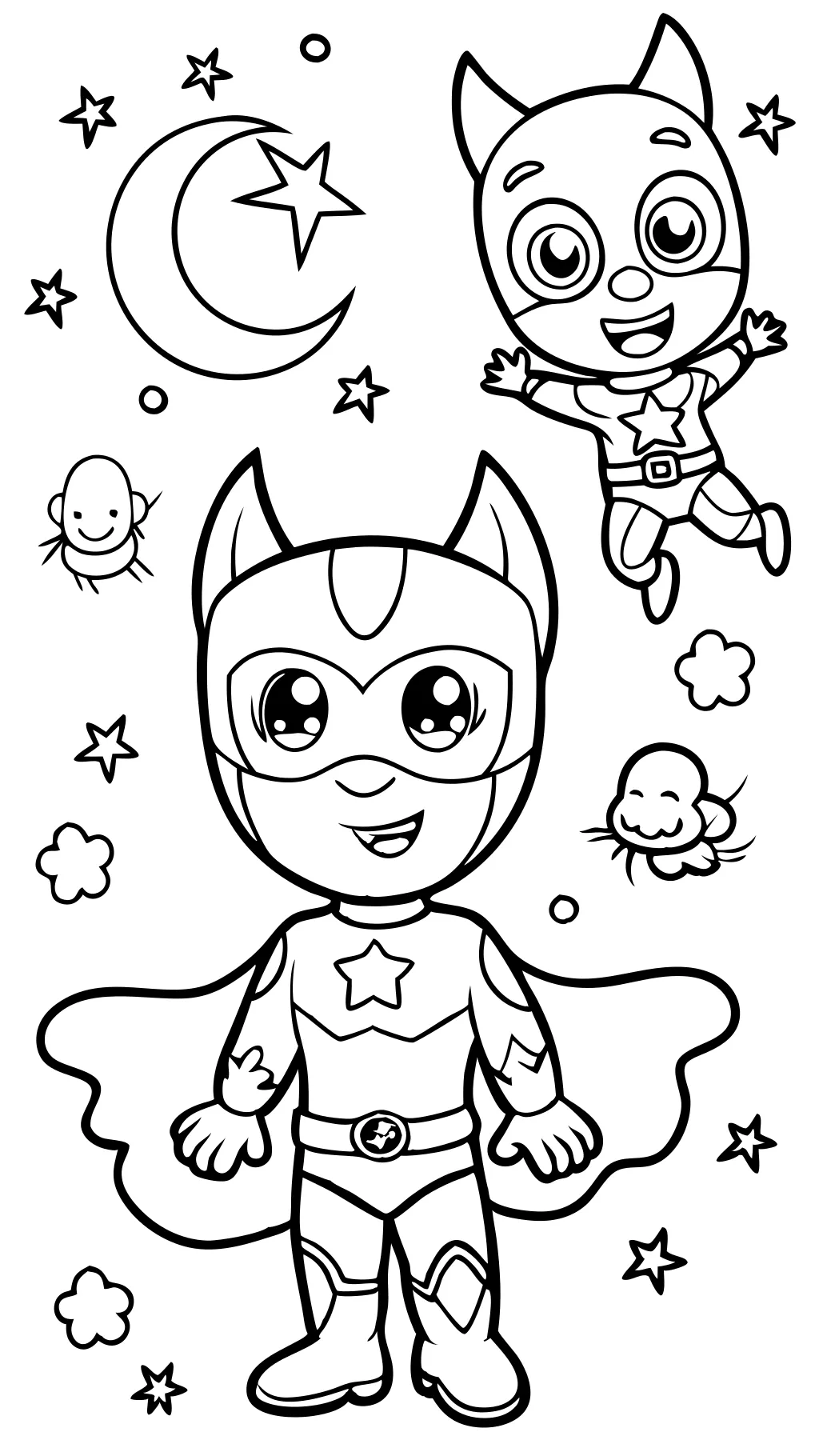 pj masks printable coloring pages